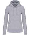 KB4028 K4028 Kariban Ladies Hooded Sweatshirt Oxford Grey colour image